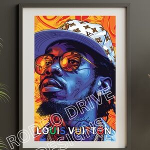 FASHION RAP CULTURE POSTER 11X17 PRINT WALL DECOR WALL ART BY DENARDAI